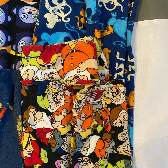 Tween Lularoe leggings bundle of 5. - Picture 3 of 5